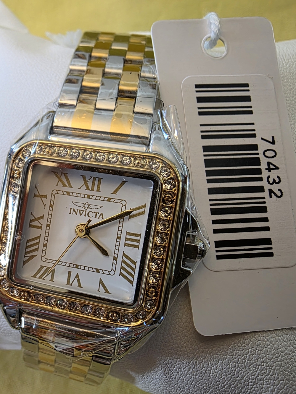 Invicta Celestial 70432 women's quartz watch 29mm two-tone